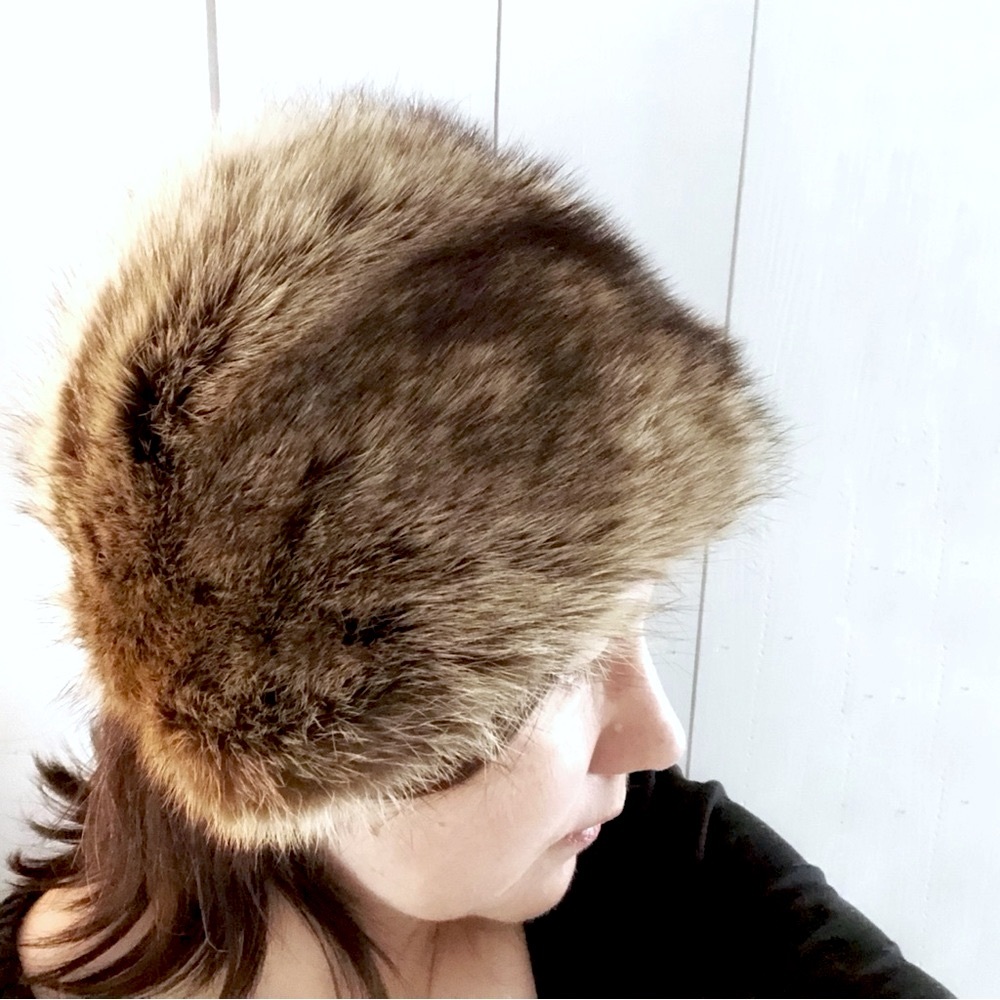 Vintage Vincent & Bill New York Real Fur Luxury Hat Old Money